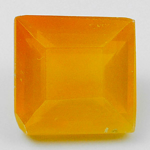 1.12 ct Pretty Octagon Clean Natural FIRE OPAL Mexico