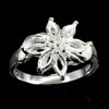 Wholesale 5 Pcs / $40.67 Solid 925 Sterling Silver Semi Mount Setting RING