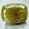 Green Yellow Sphene 66.15 Ct. Oval Cushion Unheated Natural Gemstones Madagascar