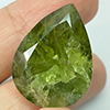 Green Yellow Sphene 55.65 Ct. Cushion Unheated Natural Gemstones Madagascar