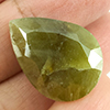 Green Yellow Sphene 29.03 Ct. Cushion Natural Unheated Gemstones Madagascar