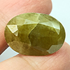 Green Yellow Sphene 28.68 Ct. Cushion Natural Unheated Gemstones Madagascar