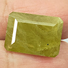 Green Yellow Sphene 16.33 Ct. Cushion Natural Unheated Gemstones Madagascar