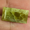 Green Yellow Sphene 13.77 Ct. Cushion Natural Unheated Gemstones Madagascar