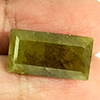 Green Yellow Sphene 13.65 Ct. Cushion Natural Unheated Gemstones Madagascar