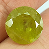 Green Yellow Sphene 8.72 Ct. Cushion Natural Unheated Gemstones Madagascar