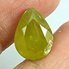 Green Yellow Sphene 6.45 Ct. Cushion Natural Unheated Gemstones Madagascar