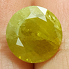 Green Yellow Sphene 9.15 Ct. Cushion Natural Unheated Gemstones Madagascar