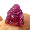 8.96 Ct. Rich Nice Very Happy Buddha Carving Natural Ruby Gemstones