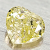 0.26 Ct. Heart Brilliant Cut 4 x 3.5  Mm. Natural Loose Diamond