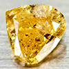 0.28 Ct. Heart Brilliant Cut 4 x 3.9  Mm. Natural Loose Diamond