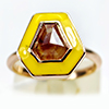Natural Diamond 1.29 Ct. 14 K Gold 4.55 Grams Ring Size 5.5