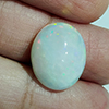 Multi-Color White Opal 8.2 Ct.Oval Cabochon Shape Natural Gems
