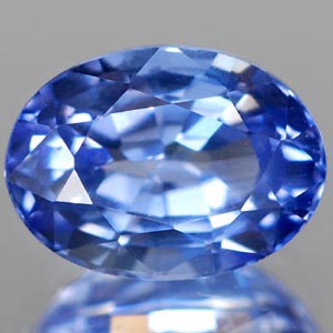 1.30 Ct. Stunning Clean Lab Created Blue Sapphire Gem