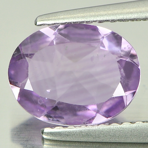 1.38 Ct. Nice Oval Natural Violet Amethyst Unheated