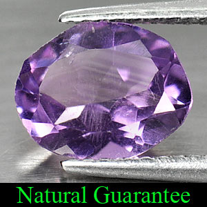 1.62 Ct. Oval Natural Purple Amethyst Unheated Gems