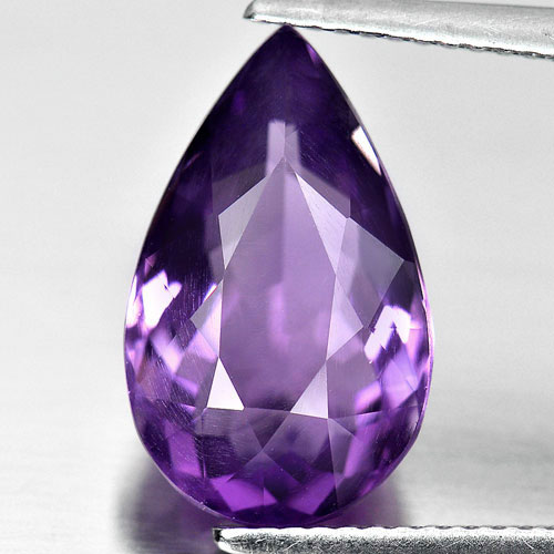 Purple Amethyst 5.44 Ct. VVS Pear Shape 15.8 x 9.7 Mm. Natural Gemstone Brazil