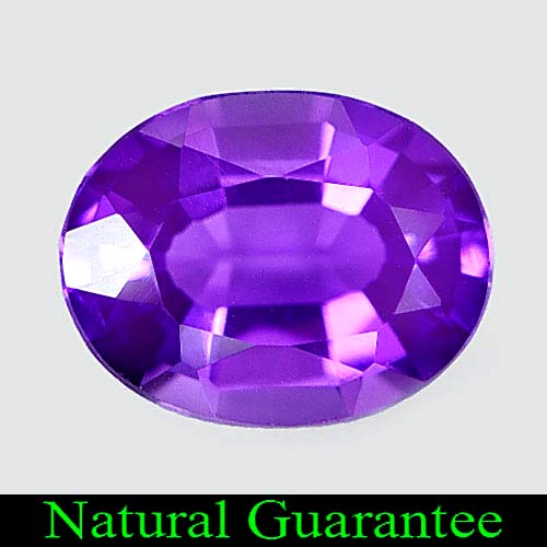 1.73 Ct. Clean Oval Natural Gem Purple Amethyst Brazil