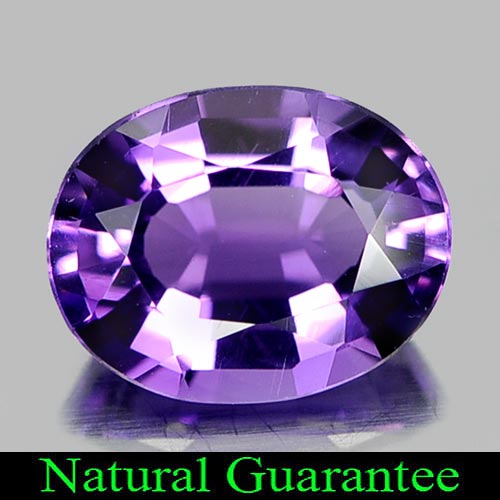 1.64 Ct. Clean Delightful Natural Gem Purple Amethyst Oval Shape