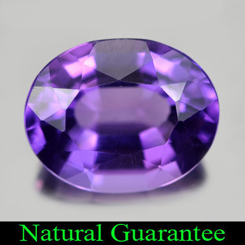 2.29 Ct. Clean Nice Natural Gem Purple Amethyst Oval Shape