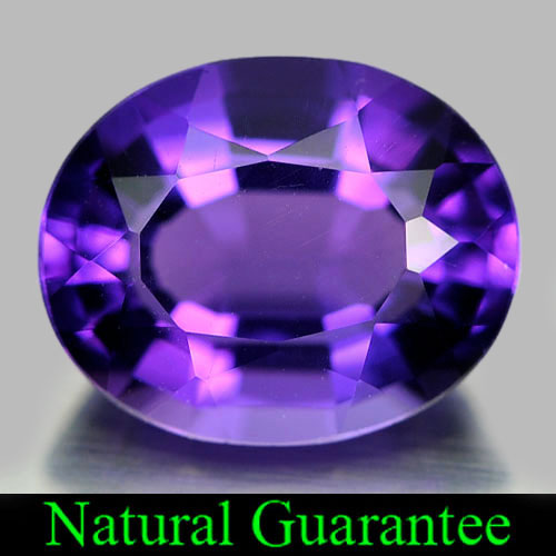 2.33 Ct. Clean Oval Natural Gem Purple Amethyst From Brazil
