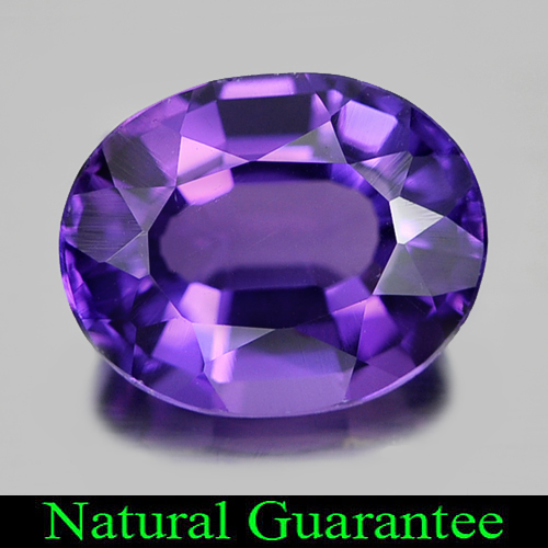 2.35 Ct. Clean Natural Unheated Amethyst Purple Oval Shape Brazil