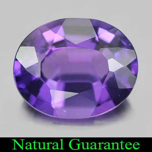 2.23 Ct. Clean Oval Shape Natural Purple Amethyst Unheated