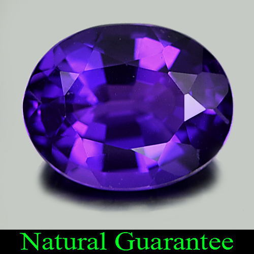 2.27 Ct. Clean Natural Gem Amethyst Purple Oval Shape Unheated