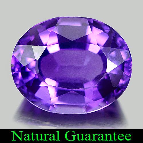 2.35 Ct. Clean Oval Natural Gemstone Purple Amethyst Brazil