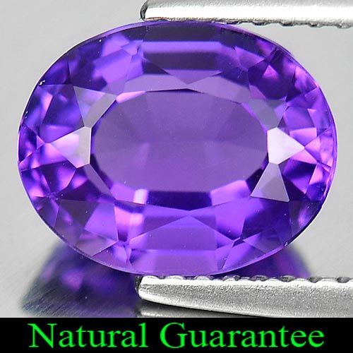 2.37 Ct. Clean Oval Shape Natural Gem Purple Amethyst