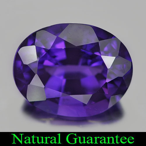 2.34 Ct. Clean Gem Natural Amethyst Purple Oval Shape From Brazil