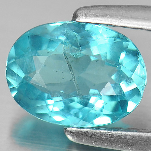 1.03 Ct. Alluring Oval Natural Paraiba Color Apatite