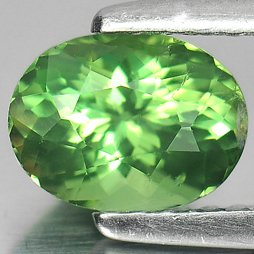 1.05 Ct. Oval Shape Natural Gem Green Apatite Unheated
