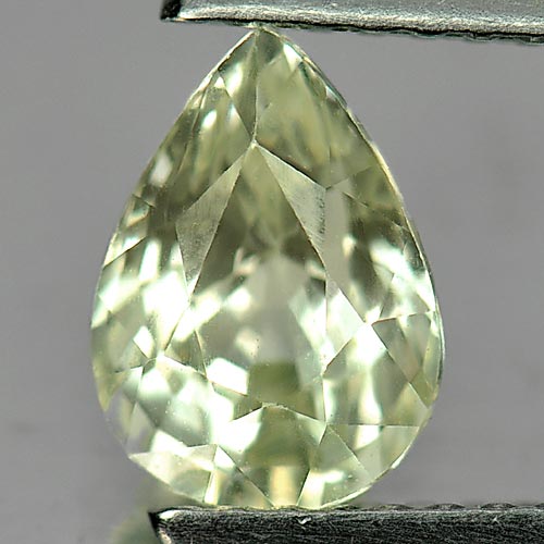 Unheated Natural Gemstone 1.50 Ct. Pear Shape Yellowish Green Chrysoberyl