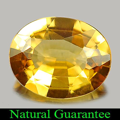 Unheated 1.78 Ct. Natural Gem Yellow Gold Citrine Oval Shape