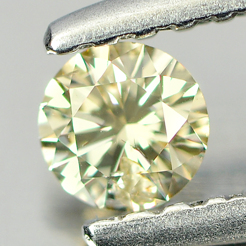 Unheated 0.17 Ct. 3.6 Mm. Round Natural Diamond Belgium