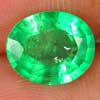 Unheated 2.04 Ct. Natural Green Emerald Gemstone Oval Shape