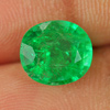 2.12 Ct. Natural Green Emerald Gemstone Oval Cut Unheated