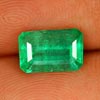 1.71 Ct. Natural Green Emerald Gemstone Octagon Shape