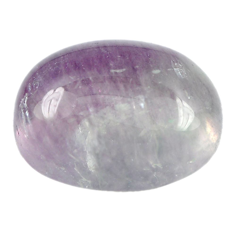 Unheated 3.75 Ct. Oval Cabochon Natural Gemstone Fluorite From Brazil