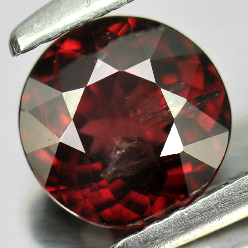 1.40 Ct. Elegant Round Shape Natural Gemstone Purple Red Rhodolite Garnet