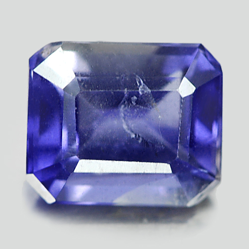 0.93 Ct. Alluring Octagon Natural Violet Blue Iolite Gem Madagascar Unheated
