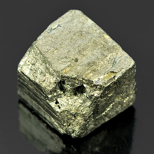 32.41 Ct. Natural Mineral Metallic Luster And Pale Brass - Yellow Gold Pyrite