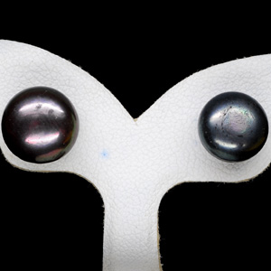 12.12 Ct. Nice Natural Multi Color Pearl Silver Earring