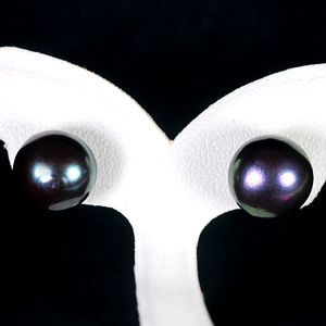 12.02 Ct. Cute Natural Multi Color Pearl Silver Earring