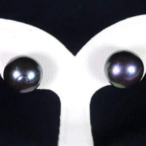 12.15 Ct. Cute Natural Multi Color Pearl Silver Earring