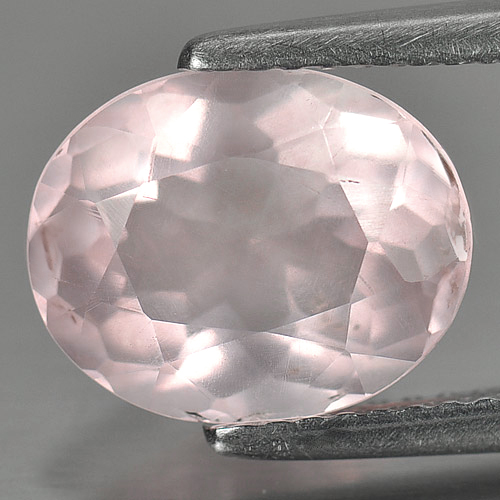3.00 Ct. Alluring Gemstone Natural Rose Pink Quartz Oval Shape