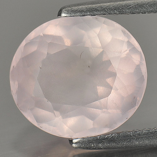 3.63 Ct. Charming Gemstone Natural Rose Pink Quartz Oval Shape