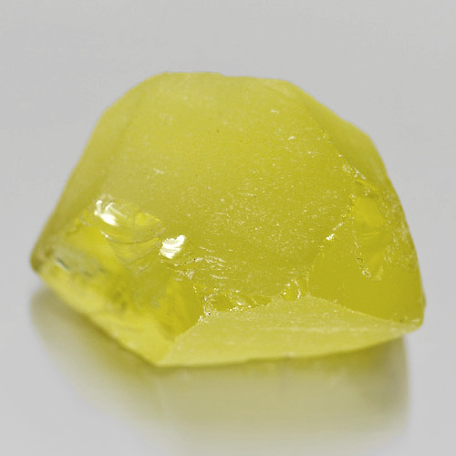 Unheated 32.21 Ct. Natural Yellow Quartz Rough Gemstone Brazil