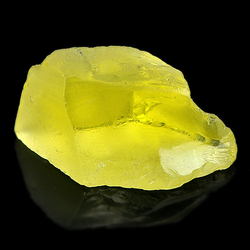 Unheated 32.96 Ct. Natural Gemstone Yellow Quartz Rough Brazil